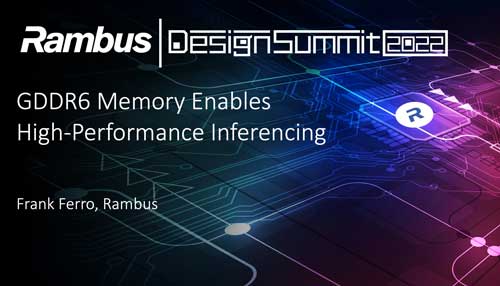 GDDR6 Memory Enables High-Performance Inferencing