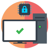 Firmware integrity and secure boot icon