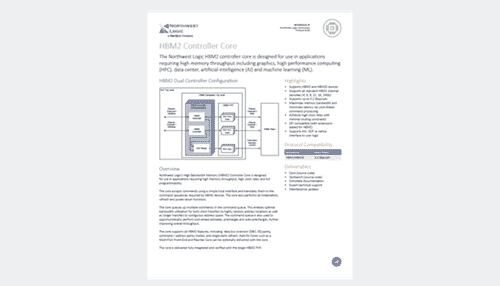 HBM2 Controller Product Brief thumbnail